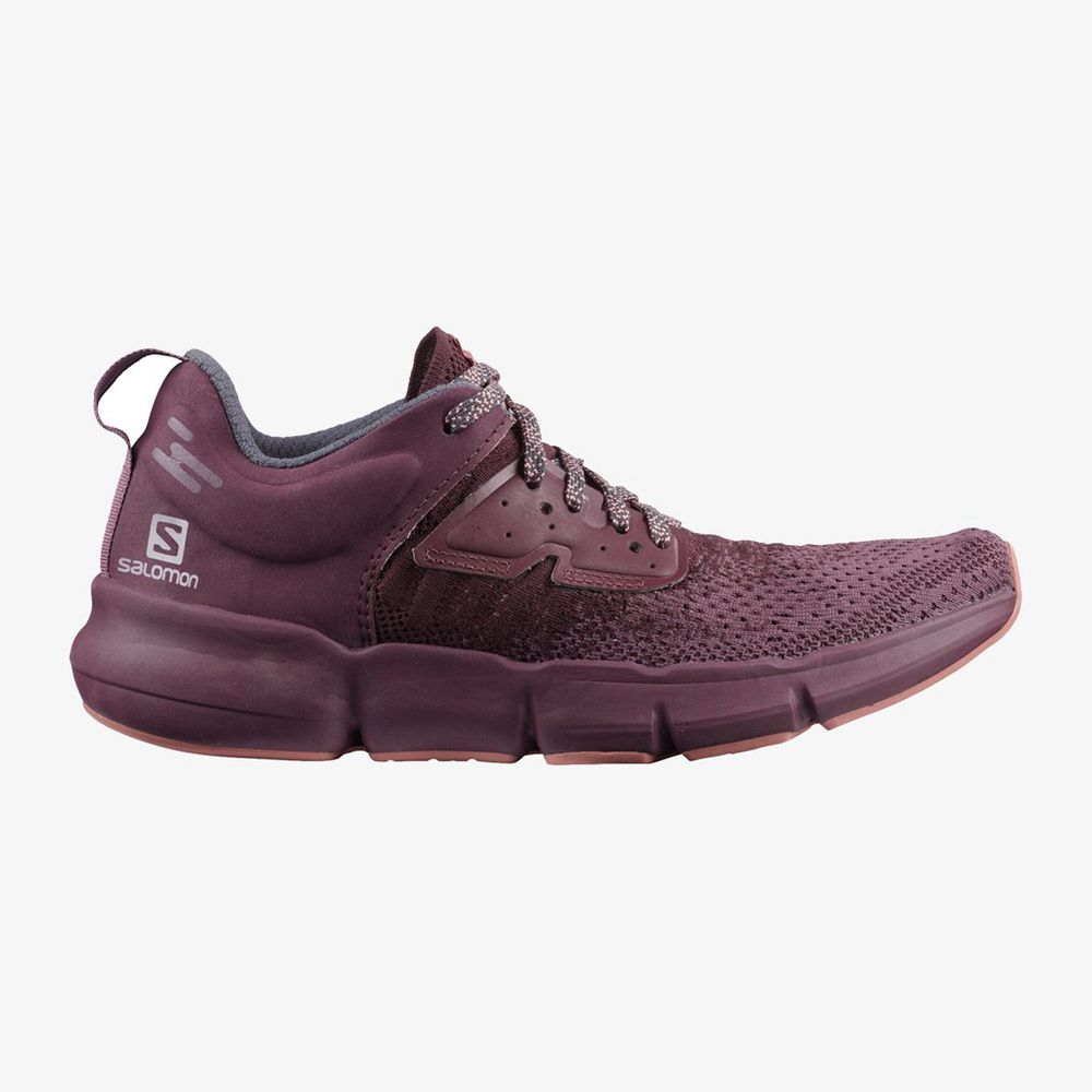 Salomon Israel PREDICT SOC - Womens Trail Running Shoes - Purple (SFYC-48379)